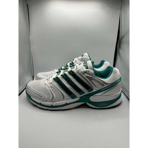Adidas Adistar Control 5 X Sports & Rich “Cloud White Pure Teal” size 11.5 mens